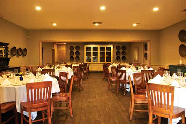 Inside Dining Private Party Set