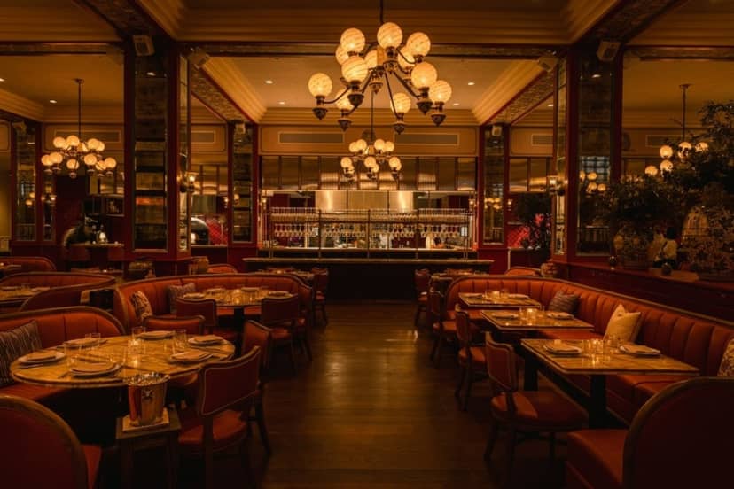 Private dining room at Victorio's Ristorante, elegant decor for upscale events and gatherings.