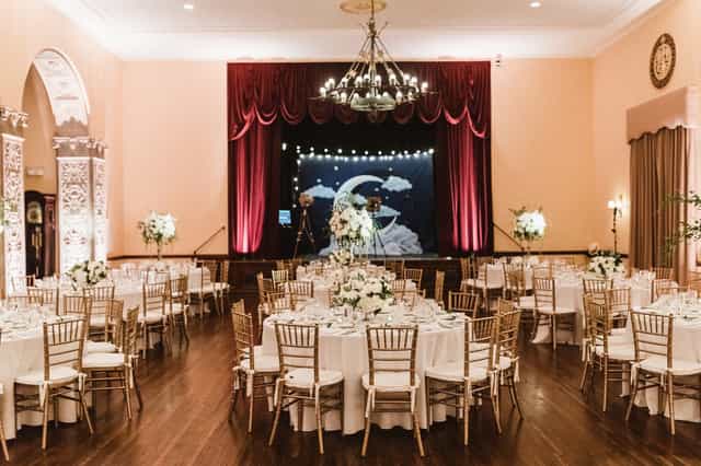 Elegant event space at The Ebell of Los Angeles, perfect for weddings and corporate events.