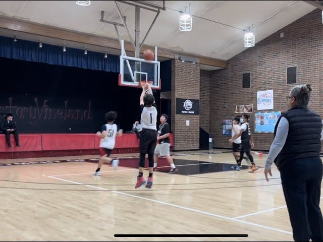 Basketball game at Victory Vineland Recreation Center, showcasing teamwork and sports events.