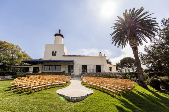Ceremony Lawn at La Venta Inn, outdoor venue for weddings and corporate events.
