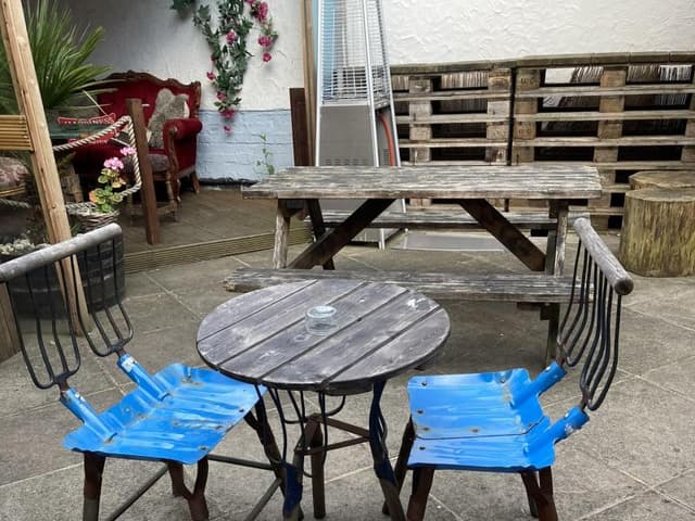 Beer garden