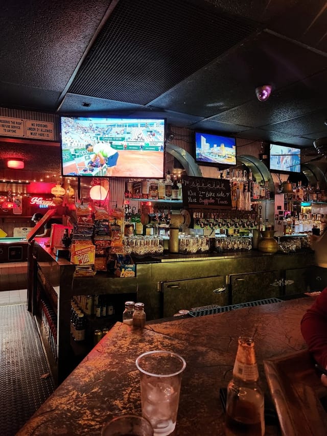 Vibrant lounge bar at The Gentle Penguin, perfect for networking events and social gatherings.