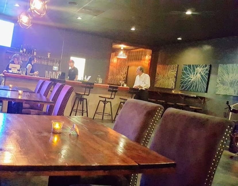 Cozy lounge at The Gentle Penguin, perfect for networking events and meetings.