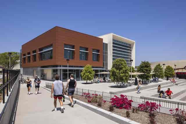 Aztec Recreation Center at SDSU, modern venue for conferences and social events.