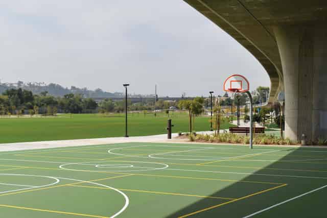 Courts & Playground