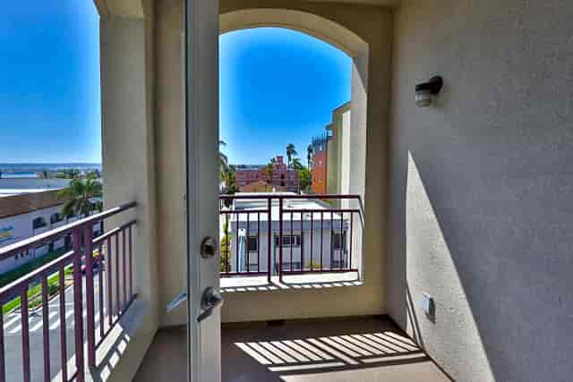 Balcony view at The Abbey, perfect for meetings and networking events.