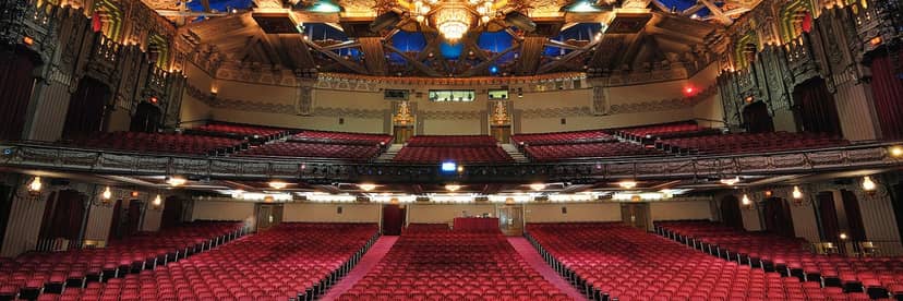 Mezzanine at Hollywood Palladium with tiered seating for events and performances.