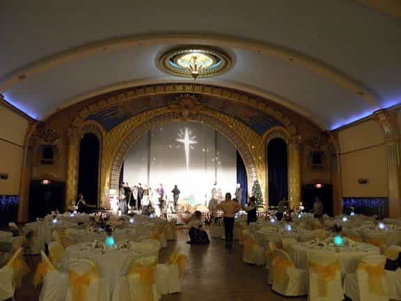 Ukrainian Culture Center LA gala venue with elegant decor and inviting atmosphere.