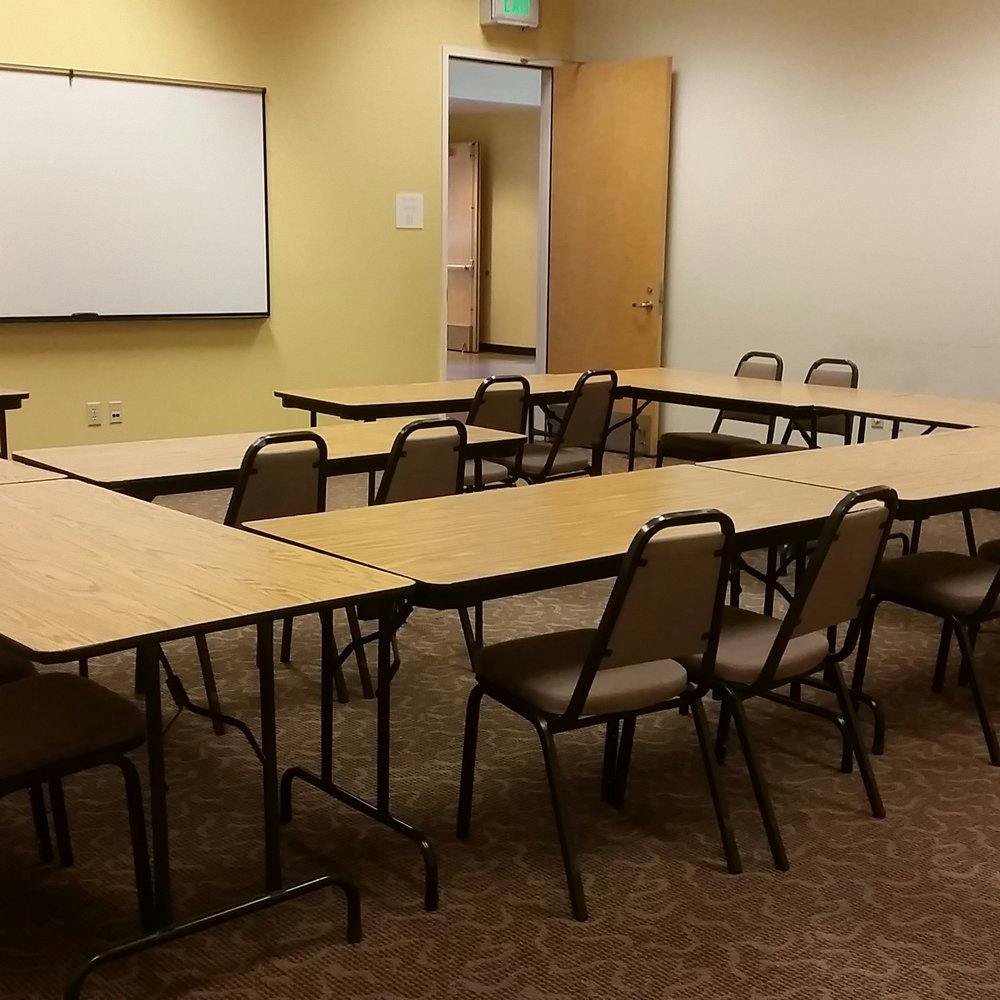 Multipurpose Room at Brookhurst Community Center, ideal for workshops and training sessions.