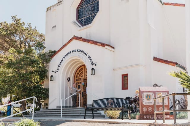War Memorial Building in Balboa Park, elegant venue for events and meetings.