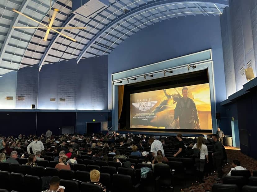 Naval Base San Diego Lowry Theater, spacious seating for corporate presentations and screenings.