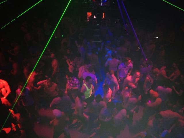 Vibrant lounge area at Spin Nightclub, perfect for energetic nightlife events and parties.