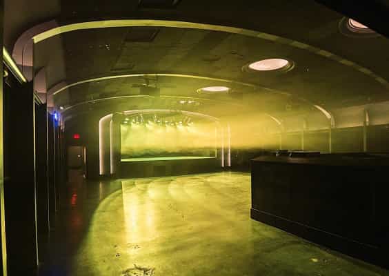 Teragram Ballroom: modern event space with ambient lighting for corporate and creative gatherings.