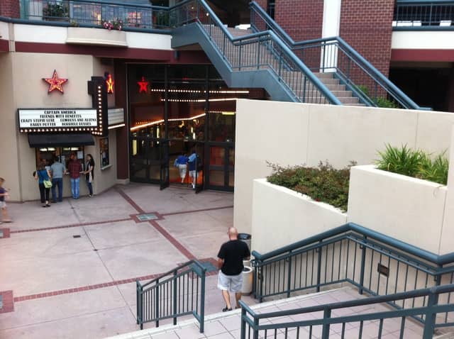 UltraStar Cinemas Mission Valley entrance, vibrant venue for film screenings and events.