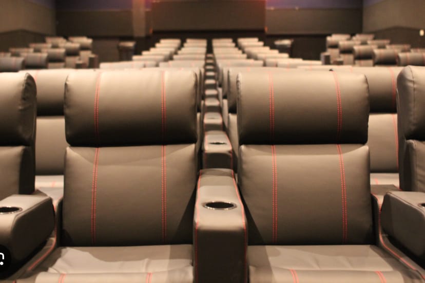Modern UltraStar Cinemas theater with plush reclining chairs for intimate screenings.