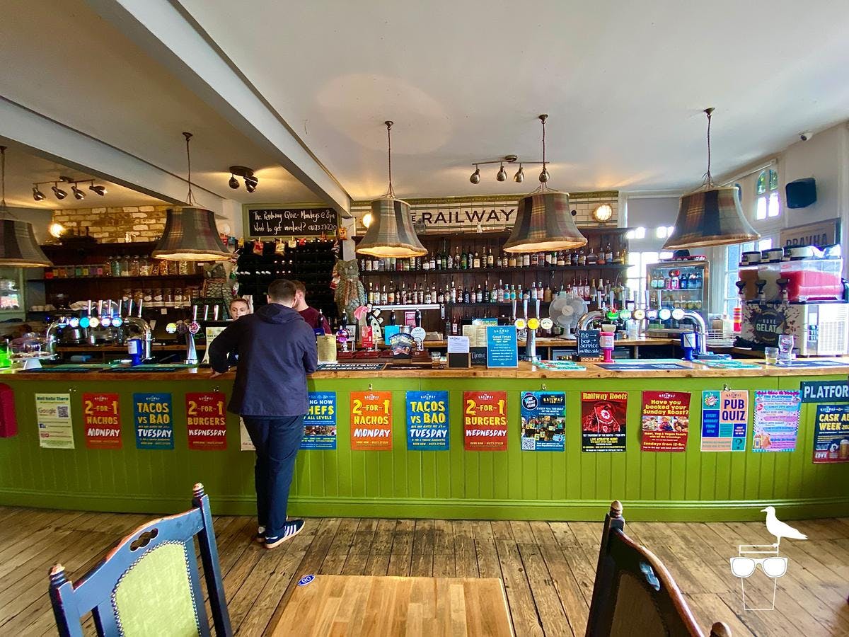 Vibrant pub interior at The Mezzanine, perfect for networking and casual events.