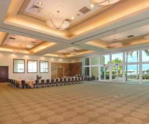 Mission Bay Ballroom at The Dana, spacious meeting room for corporate events and conferences.
