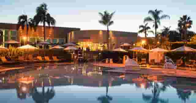 Tropical Courtyard