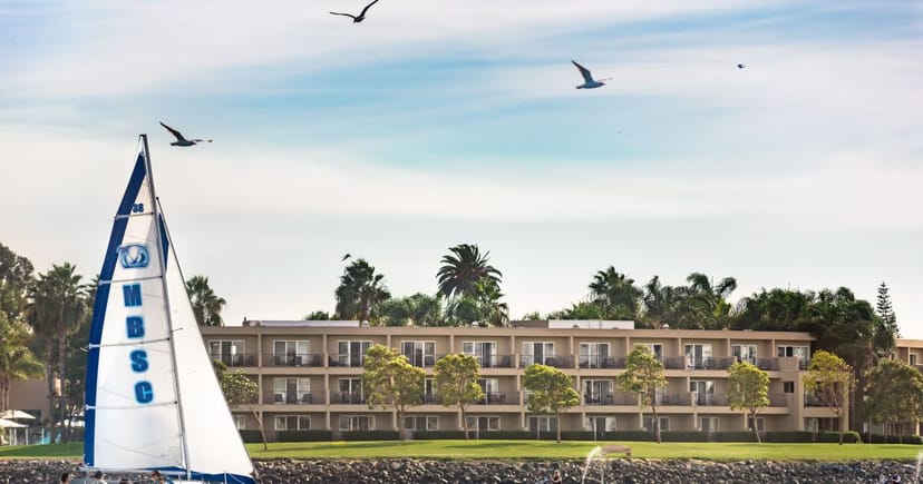 Waterfront venue at The Dana on Mission Bay, ideal for meetings and outdoor events.