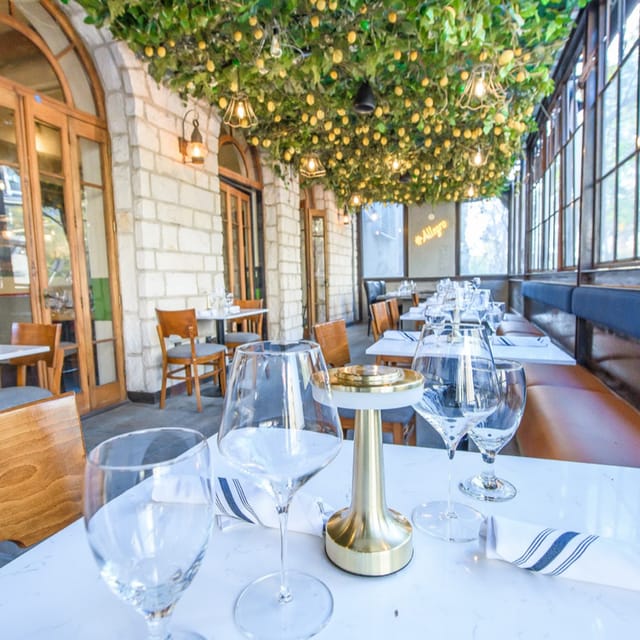 Elegant dining space in The Lemon Room, perfect for intimate gatherings and corporate events.