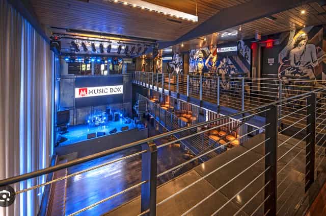 Modern Music Box venue in San Diego, ideal for concerts and corporate events.