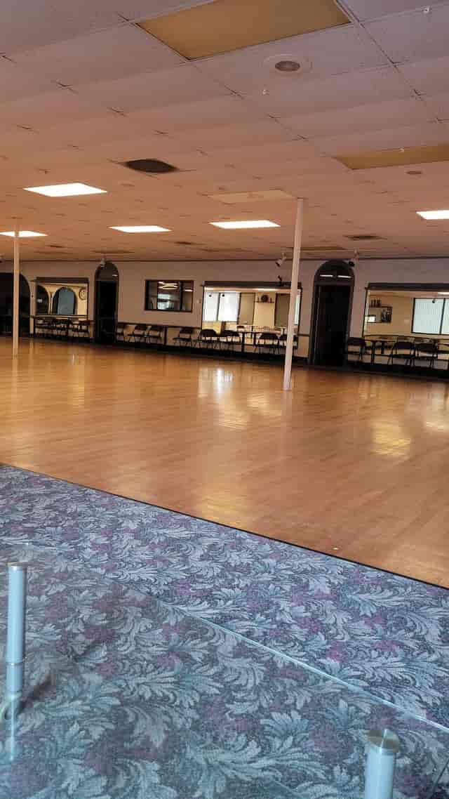 Spacious Starlight Dance Studio with polished wooden floors for versatile events.