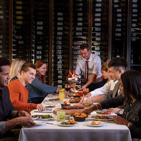 Elegant dining at Bar Fogo, perfect for corporate events and private gatherings.