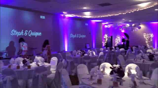 IneedaDJ.com wedding at the Fiesta Hall ...