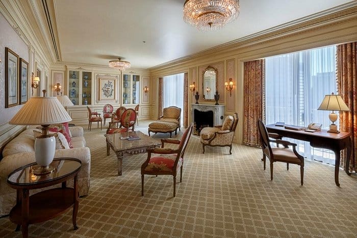 Luxurious Westgate Room at The Westgate Hotel, ideal for meetings and events.