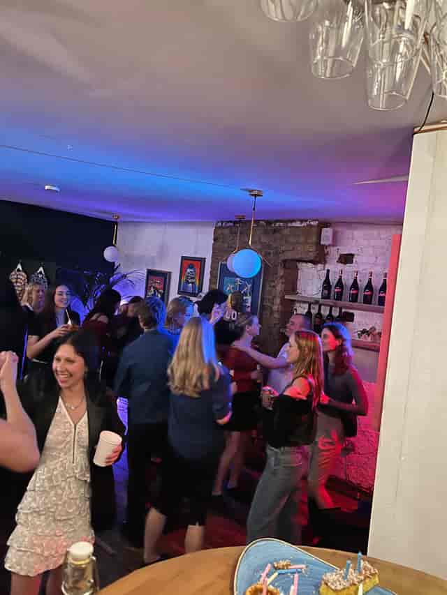 Mosaic Clapton Wine Bar vibrant gathering, ideal for networking and celebrations.