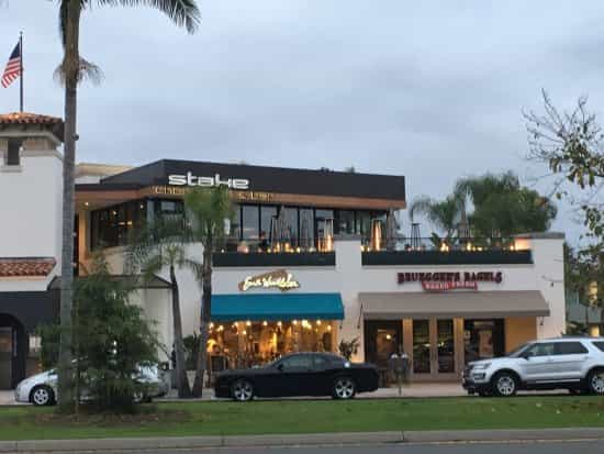 Vibrant Stake Chophouse & Bar with outdoor seating, ideal for events and gatherings.