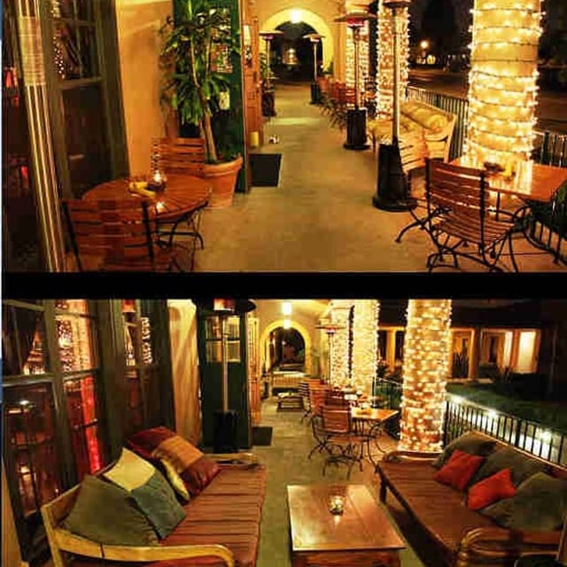 Rose Garden at Solare Ristorante: cozy outdoor space for intimate events and gatherings.