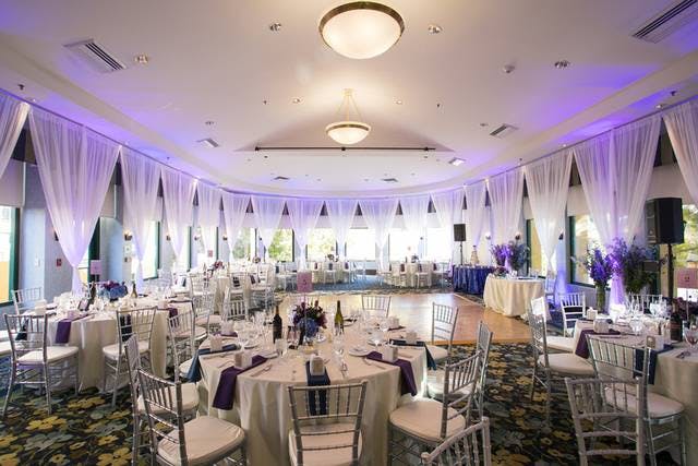 Elegant Grand Ballroom in Palo Alto, perfect for weddings and corporate events.