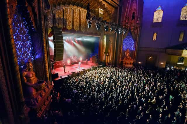 Fox Theatre concert venue with ornate design, ideal for dynamic events and performances.