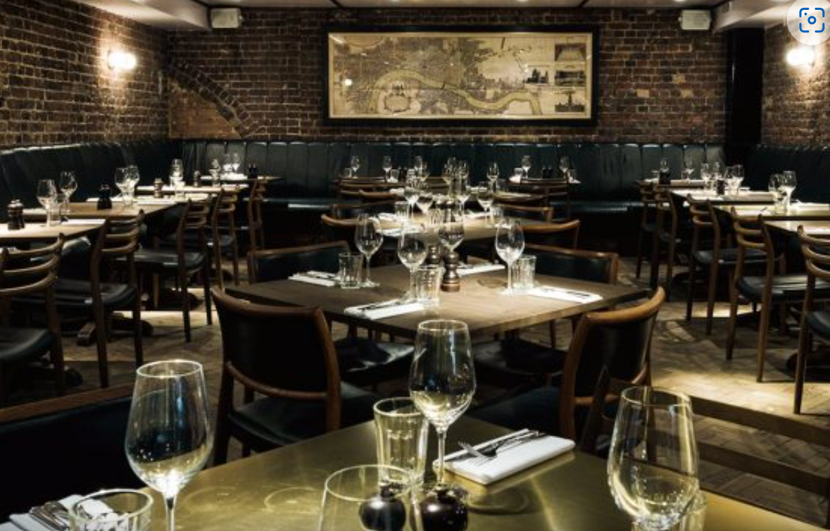 Vesta Tilley Dining Room: elegant restaurant for intimate gatherings and corporate events.