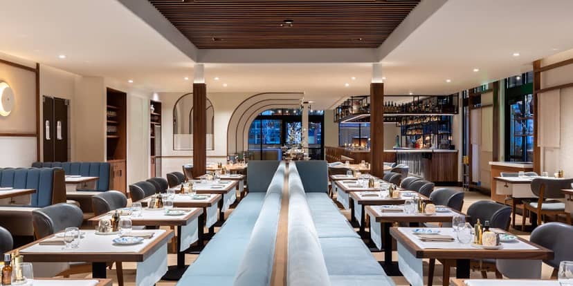 Elegant private rooms in BE.STEAK.A, perfect for events and gatherings.
