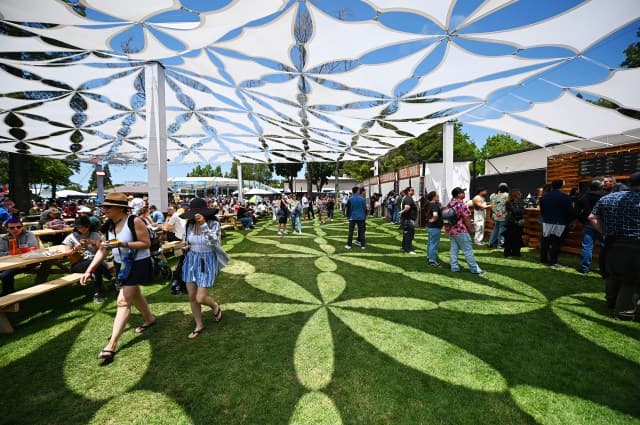 Concert Lawn Green Area
