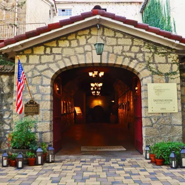 Testarossa Winery Grand Patio
