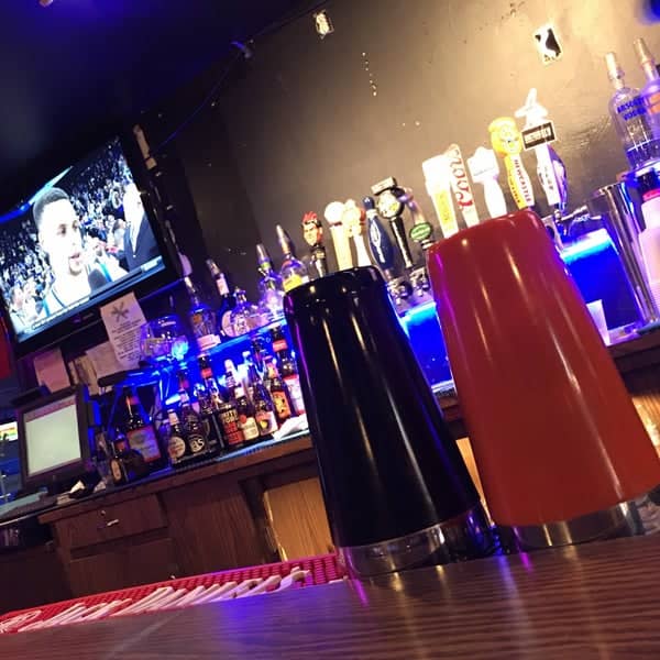 Vibrant X-Bar Lounge in Homestead Bowl, perfect for networking events and social gatherings.