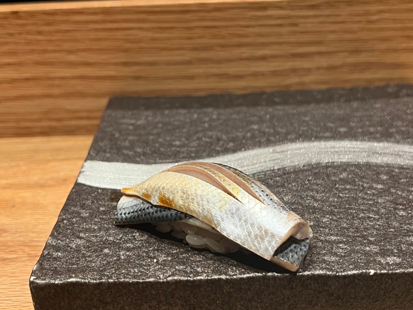 Beautifully presented sushi at Sushi Jin, perfect for catering events and dining experiences.