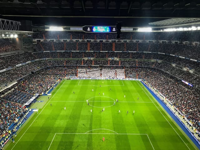 Packed PayPal Park stadium during a thrilling soccer match, showcasing live event excitement.