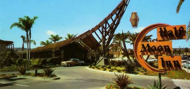 Humphreys Half Moon Inn restaurant with unique architecture, ideal for events and retreats.