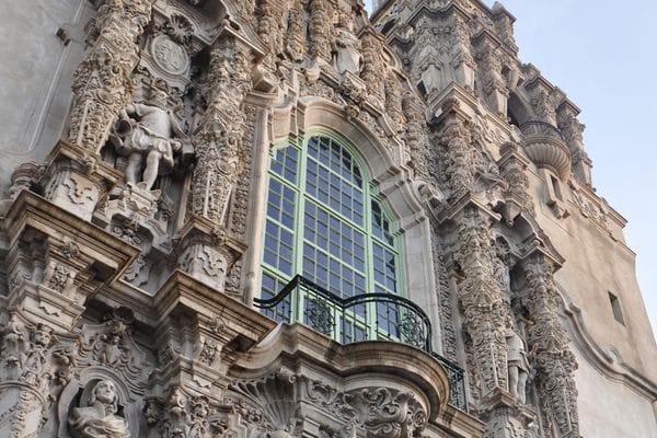 Ancient Egypt exhibit facade with ornate details, ideal for weddings and cultural events.