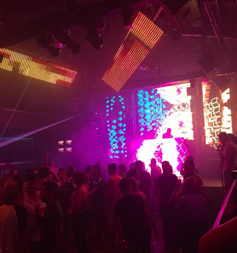 Main Dance Floor at Rich's San Diego, vibrant lighting for corporate parties and social gatherings.