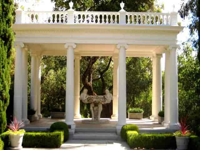 Love Temple at Montalvo Arts Center, elegant venue for weddings and upscale events.