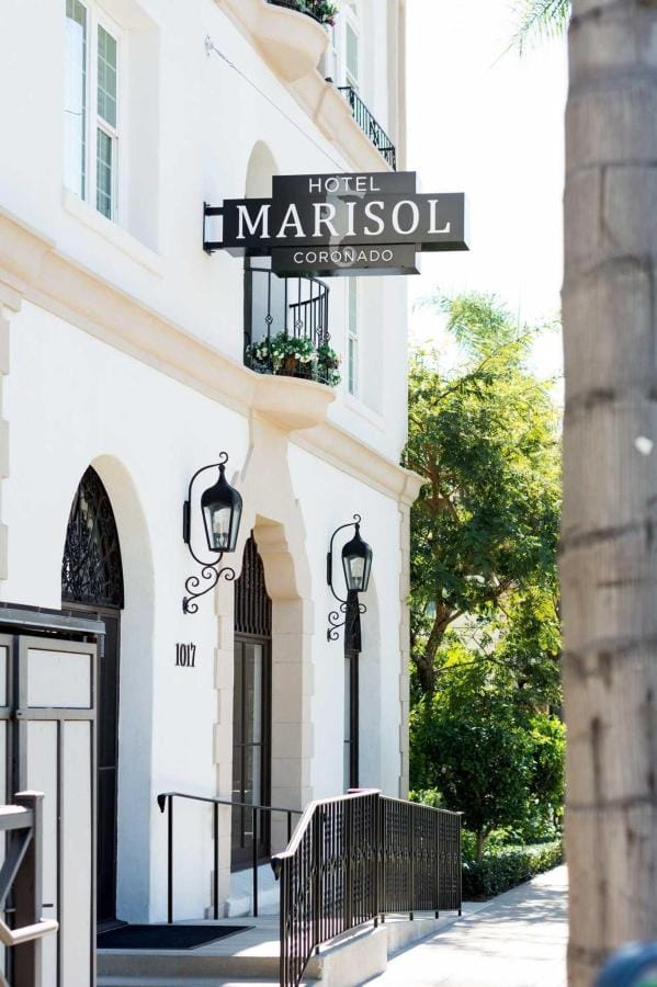 Elegant Hotel Marisol Coronado venue with decorative lanterns for upscale events.
