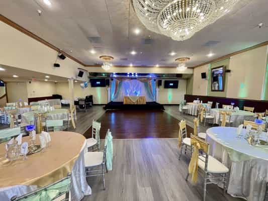 Elegant banquet hall in My Royal Palace, perfect for weddings and corporate events.
