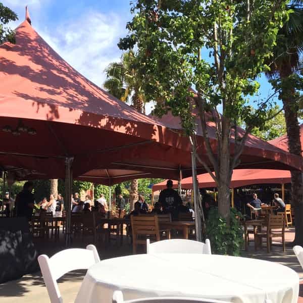VIP Terrace at Shoreline Amphitheatre, vibrant outdoor event space for gatherings and networking.
