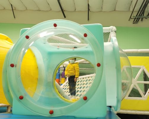 Vibrant Kiddiebeans Indoor Party Room for family-friendly events and gatherings.